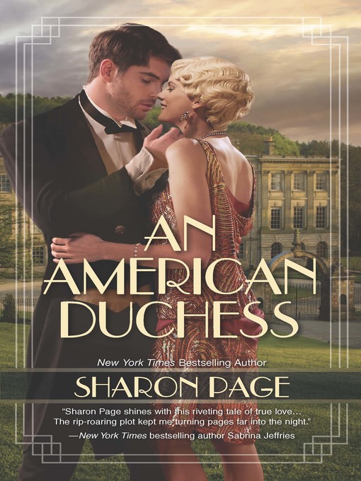 Title details for An American Duchess by Sharon Page - Available